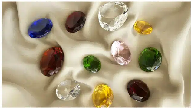 colorful gemstones